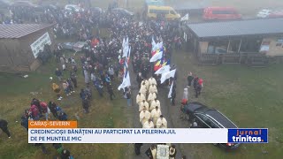 Credincioșii bănățeni au participat la pelerinajul de pe Muntele Mic [upl. by Lewan]