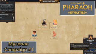 Agamemnon Rules  Mycenae Campaign 1  Total War Pharaoh Dynasties [upl. by Eatnoed]