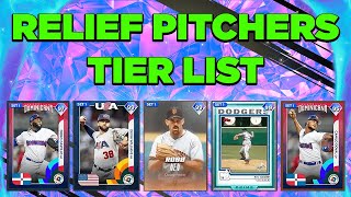 BEST RELIEFCLOSING PITCHERS IN MLB THE SHOW 23 [upl. by Pigeon726]