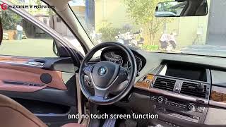 How to Install  Adding CarPlay and Android Auto to BMW X5  Touch Screen Car Stereo  EZoneTronics [upl. by Amsden]