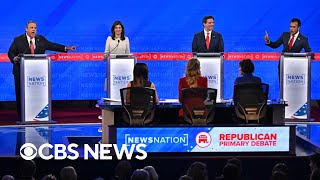 Fourth Republican presidential primary debate highlights [upl. by Anoiuq914]