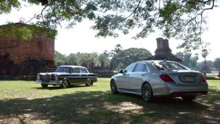 MercedesBenz SClass 2016 Around Thailand in 18 Days [upl. by Tamarra943]