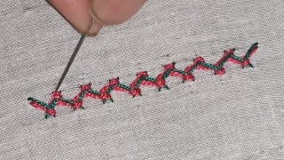 embroidery ideas for beginners hand embroidery border designs latest embroidery designs [upl. by Mudenihc749]