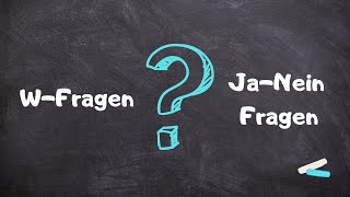 A1 WFragen vs JaNein Fragen [upl. by Diena]