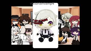 BSD reacts to THEIR FANDOM ll bsd ll gacha reaction ll wip 1 ll [upl. by Aysab86]