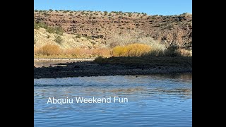 Fun on the Chama below the Abiquiu dam [upl. by Biggs]