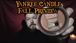 Yankee Candle Fall  Autumn Preview  Pumpkin Cinnamon Swirl [upl. by Hays592]