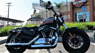 2018 HarleyDavidson FortyEight Special XL1200XS│First Ride and Review [upl. by Laddy]