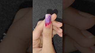 Floral Nails Hack 😱 shorts shortsvideo youtubeshorts nails nailart nailzbyaish [upl. by Lemra]