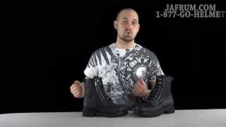 Milwaukee Trooper Leather Boots MB416 Review  Jafrumcom [upl. by Uri]