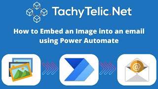 How to embed an image into an email with Power Automate [upl. by Essa]