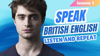 Speak British English with Daniel Radcliffe  Lesson 1 [upl. by Anavrin]