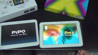 Comparision between Pipo M7Pro and iFive X2 [upl. by Ande74]