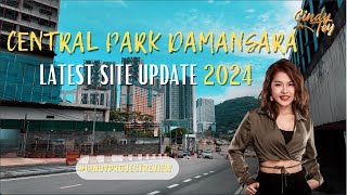 Latest Site Update Jan 2024  Central Park Damansara by Exsim  exsim petalingjaya [upl. by Ardnuhsor]