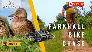 Parkhall Bike Tracks Avata 2 FPV mountainbike mountainbiking short edit [upl. by Adniles]