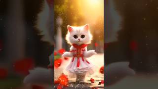 cute cats 3D cat 😍😍 Bibek shorts video love mrbibekarts socute [upl. by Anelleh626]