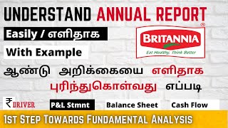 Part 1  Easy Fundamental Analysis  Annual Report Profit Loss Statement Balance Sheet with Example [upl. by Billi]