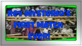 Rey Mysterio First Ever Match Colibri 43089 ReyMysterio Home video no audio [upl. by Markowitz]