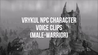 World of Warcraft  All Vrykul NPC Quotes Male amp Female [upl. by Aneleasor]