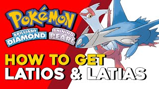 Pokemon Brilliant Diamond amp Shining Pearl How To Get Latios amp Latias Legendary Pokemon BDSP [upl. by Arod]