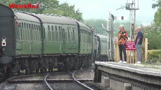 MANSTON 34070 working at Swanage Railway 10th August 2024 [upl. by Boothe557]