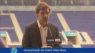 Apresentação de André VillasBoas no FC Porto [upl. by Reidar446]