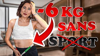 MAIGRIR  6KG SANS SPORT ⁉️ Je texplique comment on fait 🙀 [upl. by Jac]