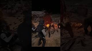 Low Honor John Marston Brutal Combat  Red Dead Redemption 2 rdr2 [upl. by Ilarin612]