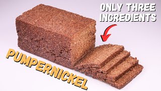 How to Make Pumpernickel Bread  Flour Water Salt No Leavening [upl. by Beauregard]