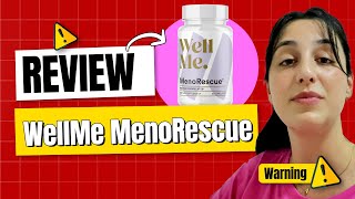 WELLME MENORESCUE Ingredient List Exposed ❌⚠️✅Alert❌⚠️  MENORESCUE REVIEWS [upl. by Sinnaoi]