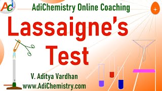 Lassaignes test class 11  organic compounds  detection nitrogen sulfur chlorine bromine iodine [upl. by Ia]