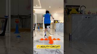 AGILITY CIRCUIT 🔥 SPEED ⚡️KIDS BASKETBALL TRAINING speedandagility explosivetraining exercise [upl. by Aicul478]