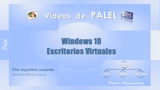 Windows 10  Crear y trabajar con Escritorios virtuales [upl. by Zined]