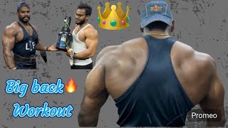 How to get big back muscle 🔥Rajabarons 👑workout plan  massive lat muscle workout schedule 🔥 [upl. by Marola563]