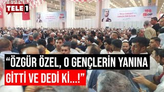 CHP İzmir İl Kongresi karıştı quotÖzgür Özel konuşmasını yaparken Gençlik Kollarından gençler quot [upl. by Minny]