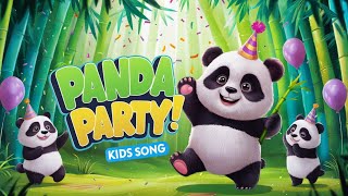 Panda Party  Song with Animals  quotKids For Funquot Nursery Rhymes and Kids Song [upl. by Ymmas623]