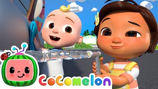 Fire Truck Wash Song  CoComelon Nursery Rhymes amp Kids Songs [upl. by Kemp]