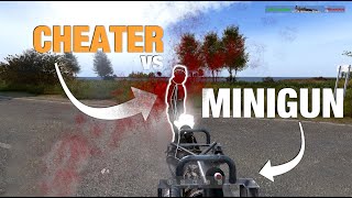 DayZ Admin RETURNS With His BIG MiniGun To DESTROY Cheater Ep92 [upl. by Morie]