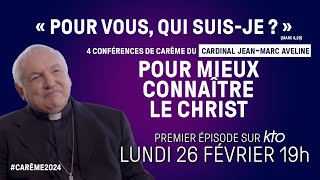 Conférence de Carême du cardinal JeanMarc Aveline 2024  « Pour vous qui suisje  » 14 [upl. by Lilias434]