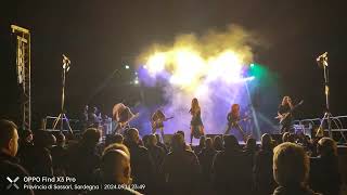 12  Frozen Crown The Shieldmaiden Live in Mores Italy 14092024 [upl. by Nollaf]