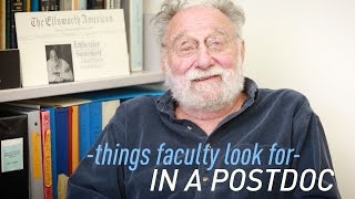 Things Faculty Look for in a Postdoc [upl. by Enelak]