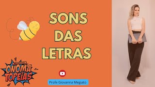 Sons das letras com as onomatopeias [upl. by Hgielar20]