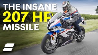 BMWs 207HP Missile BMW S1000RR M Package Review  4K [upl. by Zantos]