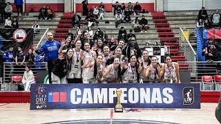 Sportiva Italiana Campeonas  Liga Nacional Femenina 2024  Básquetbol Chileno [upl. by Ahsimaj]