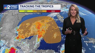 Area to watch in the Caribbean Sea and Gulf of Mexico [upl. by Furr]