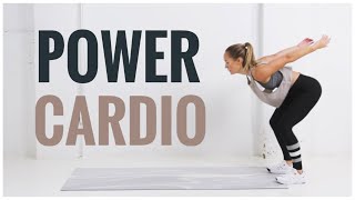 10 minute POWER CARDIO Workout  No Equipment [upl. by Bridie]