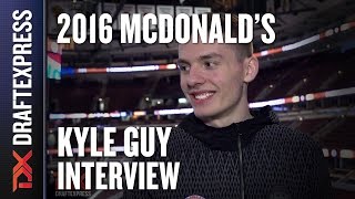 Kyle Guy  2016 McDonalds All American Interview [upl. by Therese]