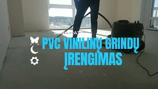 Kaip dėti PVC vinilines grindų dangas [upl. by Virge]