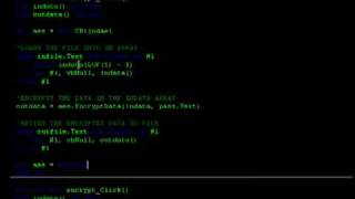 AES Rijndael Encryption in Visual Basic 6 Part 2 [upl. by Norty]