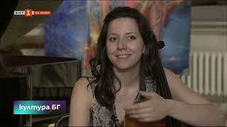 Liliana Kehayova Violoncello  Interview for the Bulgarian National Television [upl. by Ettezyl]